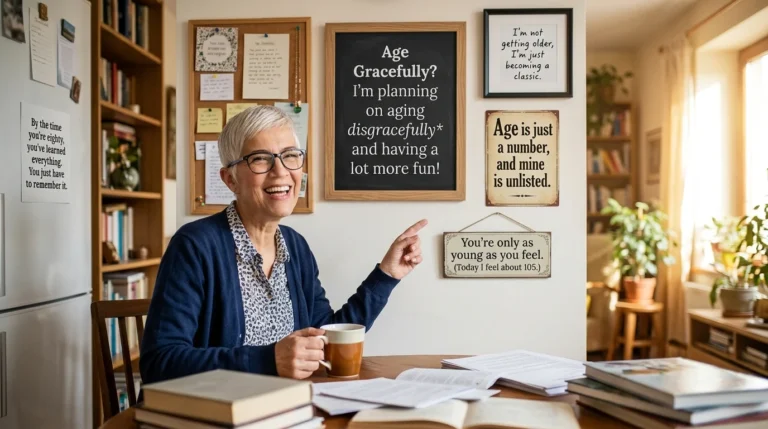 Age Gracefully Funny Quotes