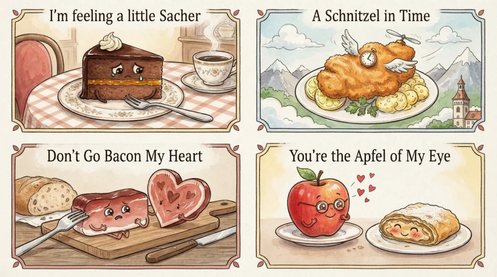 Austrian Food Puns