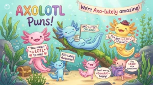 Axolotl Puns