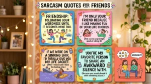 Sarcasm Quotes for Friends