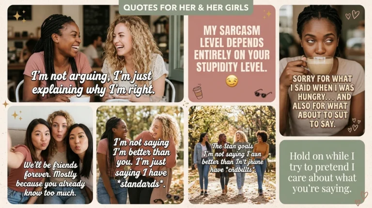 Sarcasm Quotes for Her