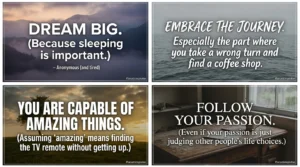 Sarcastic Inspirational Quotes