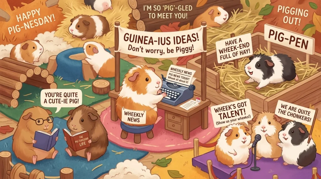 Guinea Pig Puns
