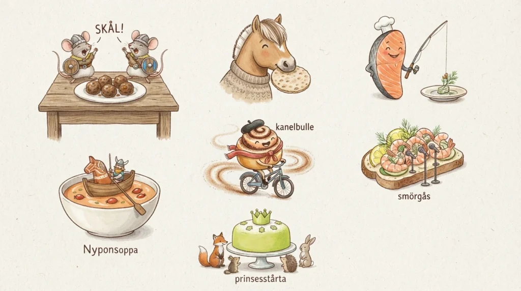 Scandinavian Food Puns