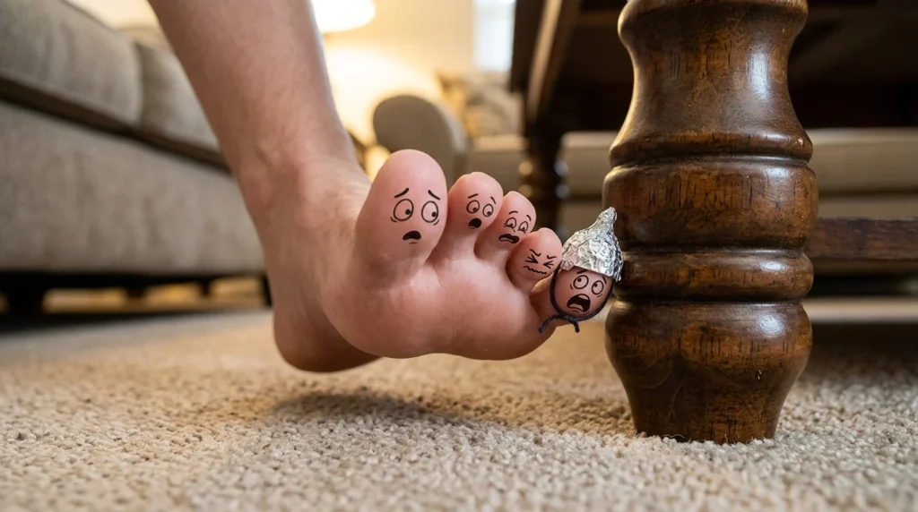 toe jokes